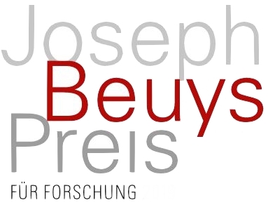 Schriftzug Joseph Beuys Preis für Forschung